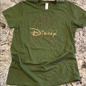 Custom Disney Glitter Tee